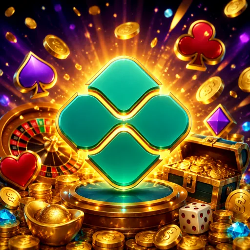 Dados do jogo Dice com o multiplicador da aposta em destaque